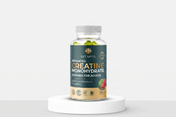 Creatine Sour Watermelon Gummies - 75 Count