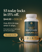 Golden Years Multivitamins · Seniors 50+