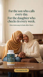 Golden Years Multivitamins · Seniors 50+