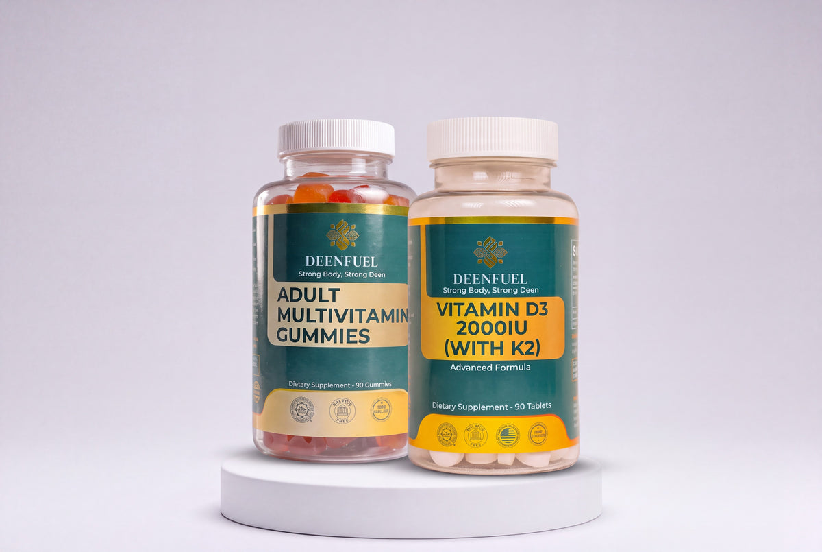 Daily Wellness Duo: Adult Multivitamin Gummies and Vitamin D3 with K2