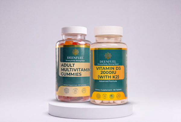 Daily Wellness Duo: Adult Multivitamin Gummies and Vitamin D3 with K2