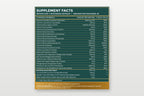 Golden Years Supplement Facts panel
