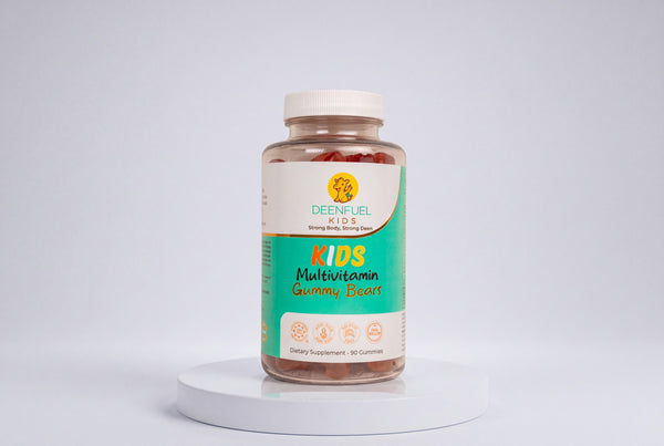 DeenFuel Kids Multivitamin Gummy Bears bottle