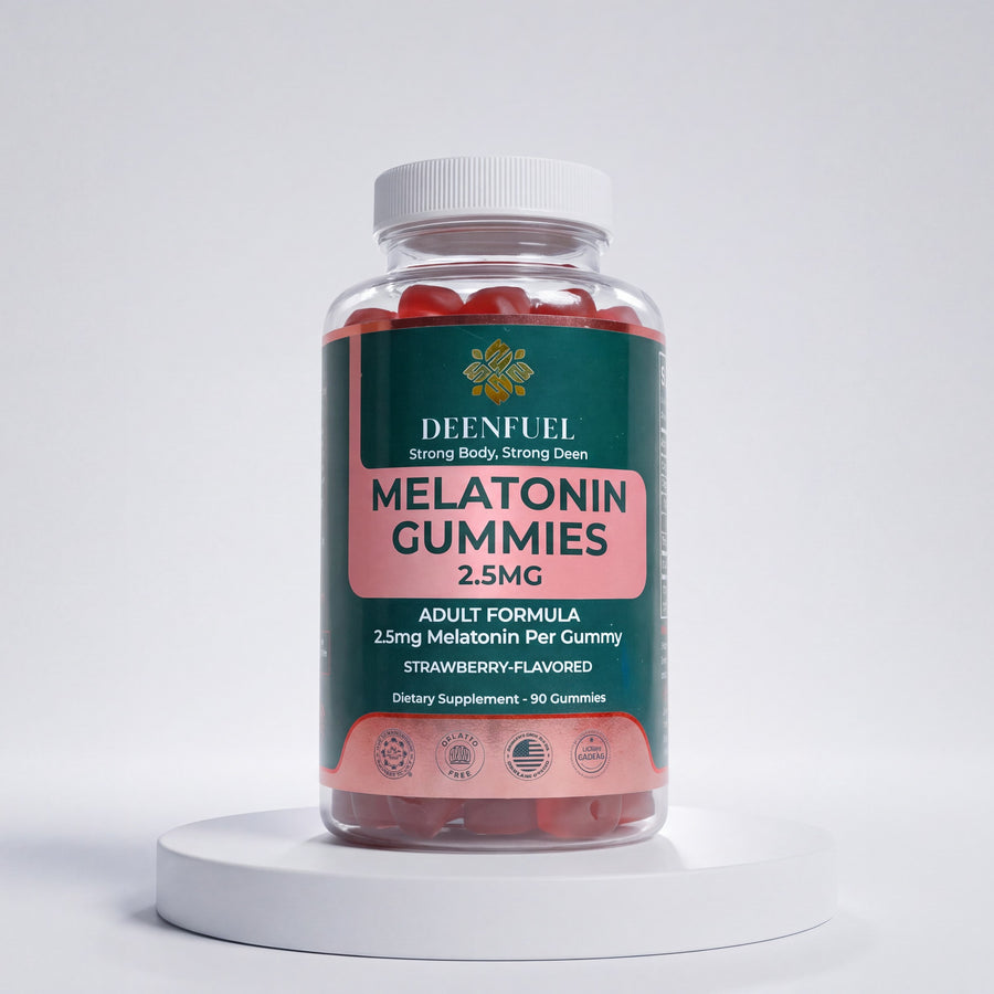 DeenFuel Melatonin Gummies 2.5 mg bottle