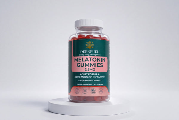 DeenFuel Melatonin Gummies 2.5 mg bottle